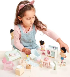 Tender Leaf Trælegetøj - Dukkehusmøbler - Startsæt