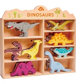 Tender Leaf Trælegetøj - 8 Dinosaurer