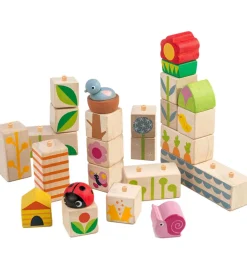 Tender Leaf Trælegetøj - Byggeklodser - Havetema