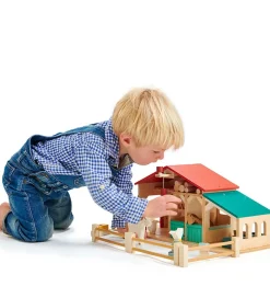 Tender Leaf Trælegetøj - Hestestald Til Dukkehus - Stor