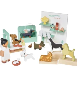 Tender Leaf Trælegetøj - Hundesalon Til Dukkehus