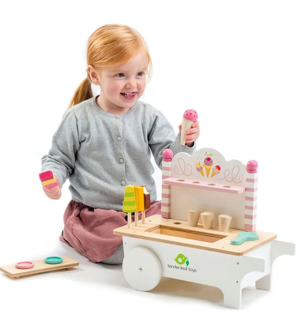 Tender Leaf Trælegetøj - Isvogn