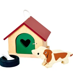 Tender Leaf Trælegetøj - Kæledyrssæt - Dukkehus - Hund