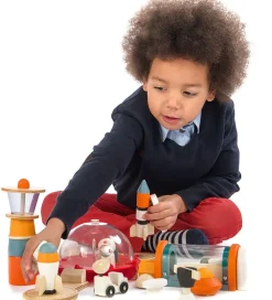 Tender Leaf Trælegetøj - Rumbase - Ekspedition Til Mars