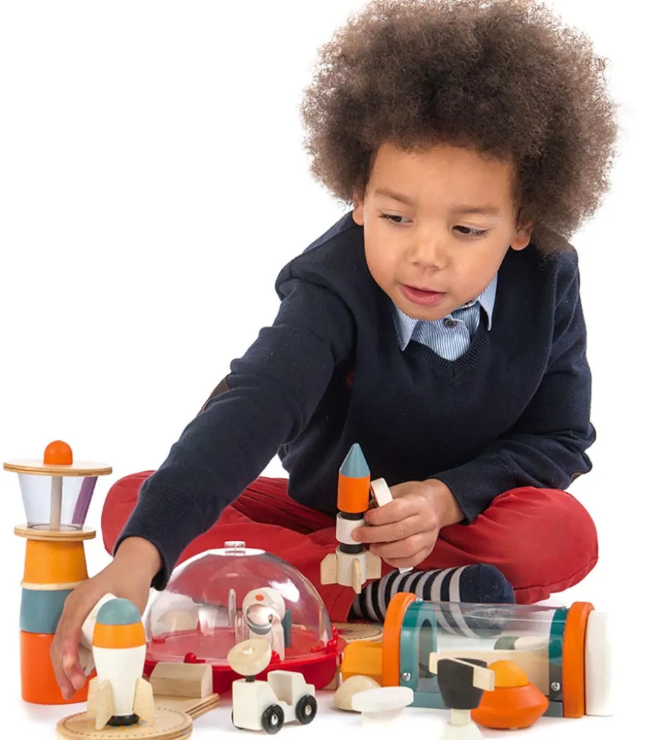 Tender Leaf Trælegetøj - Rumbase - Ekspedition Til Mars