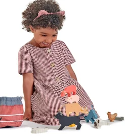 Tender Leaf Trælegetøj - Stabledyr - 13 Dele - Gården