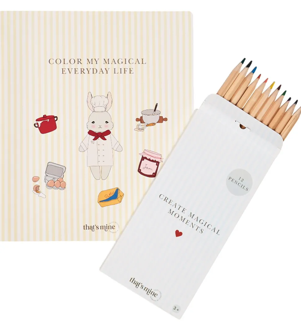 Thats Mine Malebog m. Farver - 12 stk. - Ben - Bunny