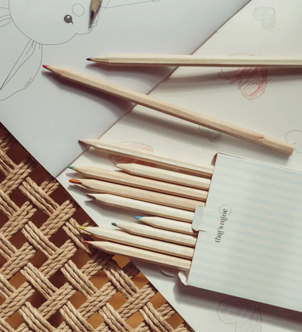 Thats Mine Malebog m. Farver - 12 stk. - Ben - Bunny