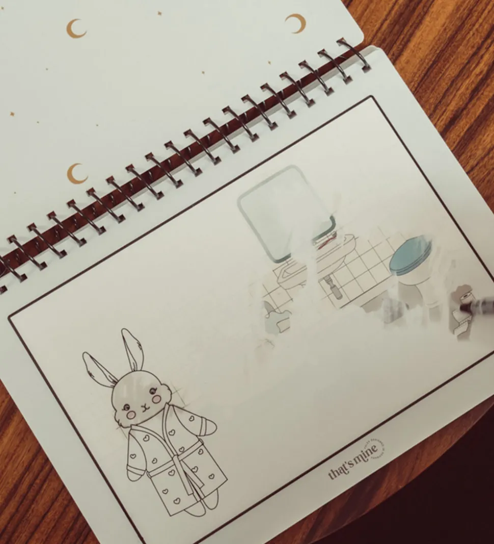 Thats Mine Vandmalebog - Drew - Bunny