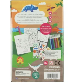 Tiger Tribe Farvesæt - Dinosaurs