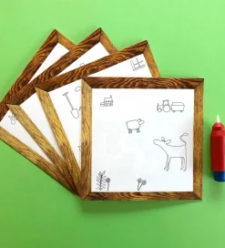 Tiger Tribe Farvesæt - Magic Painting World - Farm