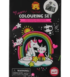 Tiger Tribe Farvesæt - Neon - Unicorns & Friends