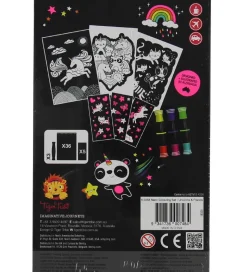 Tiger Tribe Farvesæt - Neon - Unicorns & Friends