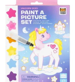 Tiger Tribe Farvesæt - Paint A Picture Set - Unicorn Skies
