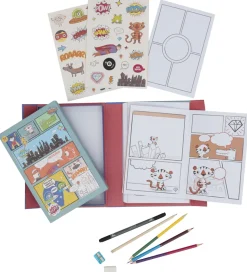 Tiger Tribe Kreasæt - Comic Book Kit