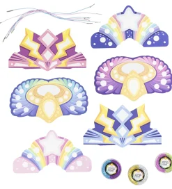 Tiger Tribe Kreasæt - Glitter Goo Crowns - Super Rainbow