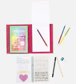 Tiger Tribe Kreasæt - The Lovely Book of Lettering