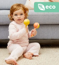 Tiger Tribe Maracas - Bioplast - Gul/Orange