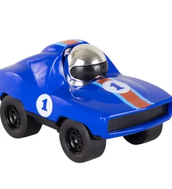 Tiger Tribe Racerbil - Press to Go - Blå