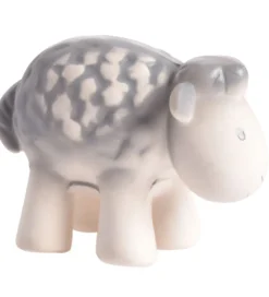 Tikiri Bidedyr - Naturgummi - Får - Grå/Hvid