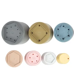 Tiny by Dantoy BIO Plastic Byggebægre - 7 Dele