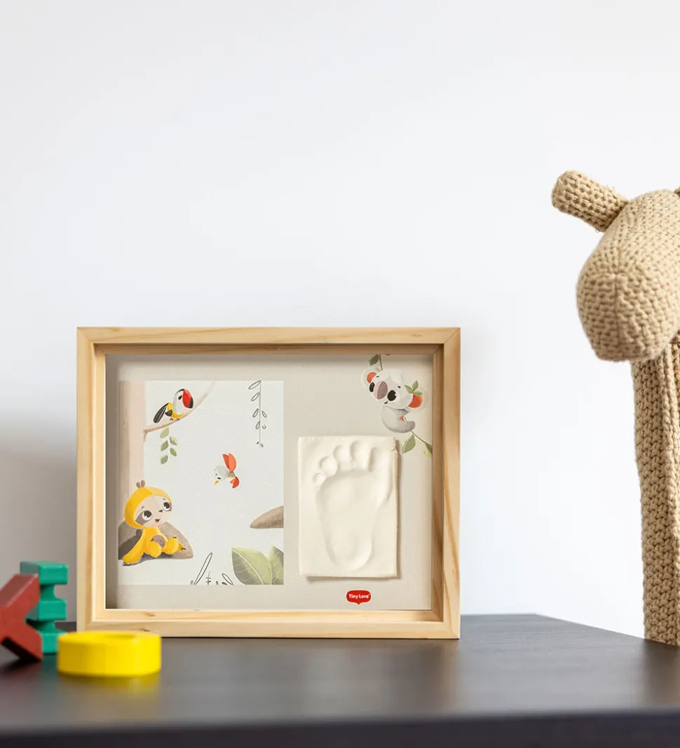 Tiny Love Aftryksæt - Hånd/Fod - Wooden Frame