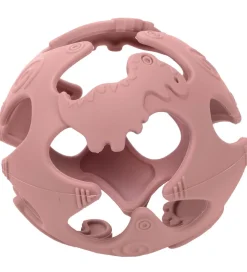 Tiny Tot Bidebold - Silikone - Støvet Rosa