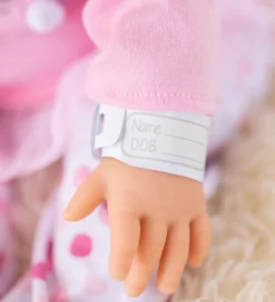 Tiny Treasures Dukke m. Blond Hår - Pink Bunny Baby