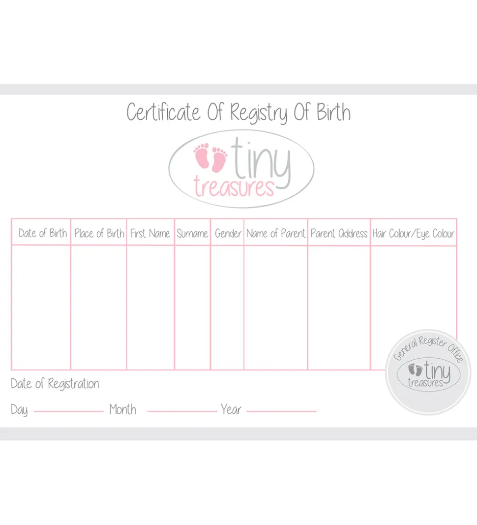 Tiny Treasures Dukke m. Brun Hår - Blue Bear Dukke