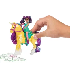 Unicorn Academy Legetøjsfigurer - Ava & Plant Magic Leaf