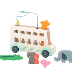 Vilac Aktivitetslegetøj - Bus m. Dyr