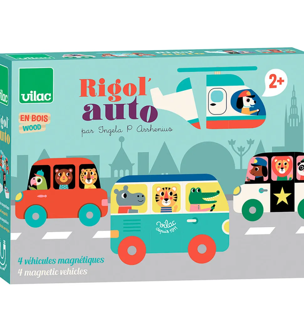 Vilac Legetøj - Magnetiske Transportmidler