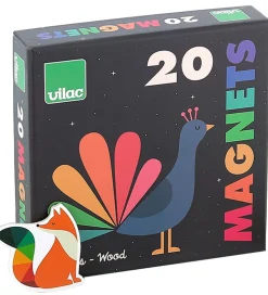Vilac Magneter - 20 stk - Dyr