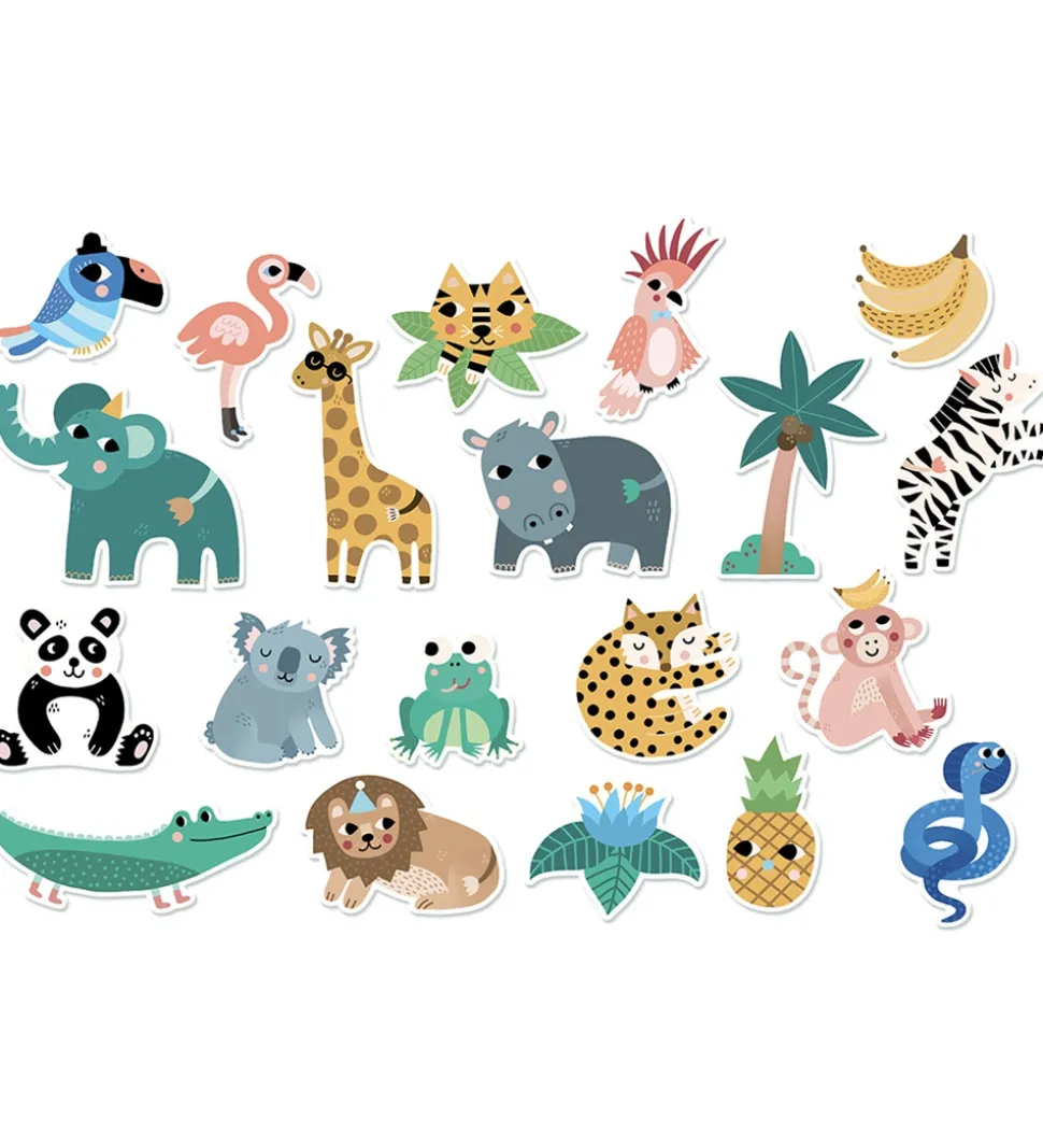 Vilac Magneter - 20 Dele - Jungle