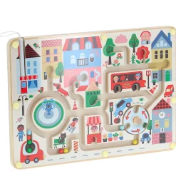 Vilac Magnetisk Labyrint - Træ - Lille By