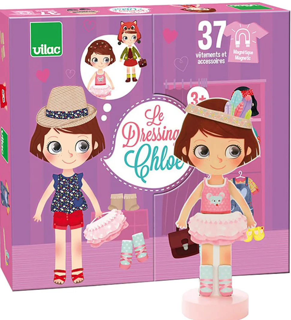 Vilac Påklædningsdukke - Magnetisk