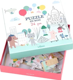 Vilac Træpuslespil - 24 Brikker - Paris