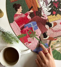 Vissevasse Puslespil - 1000 Brikker - 65x65cm - A Day In Decembe