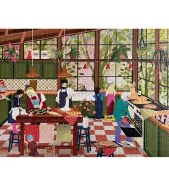 Vissevasse Puslespil - 1000 Brikker - Cosy Kitchen