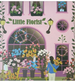 Vissevasse Puslespil - 15x21 cm - 150 Brikker - Little Florist