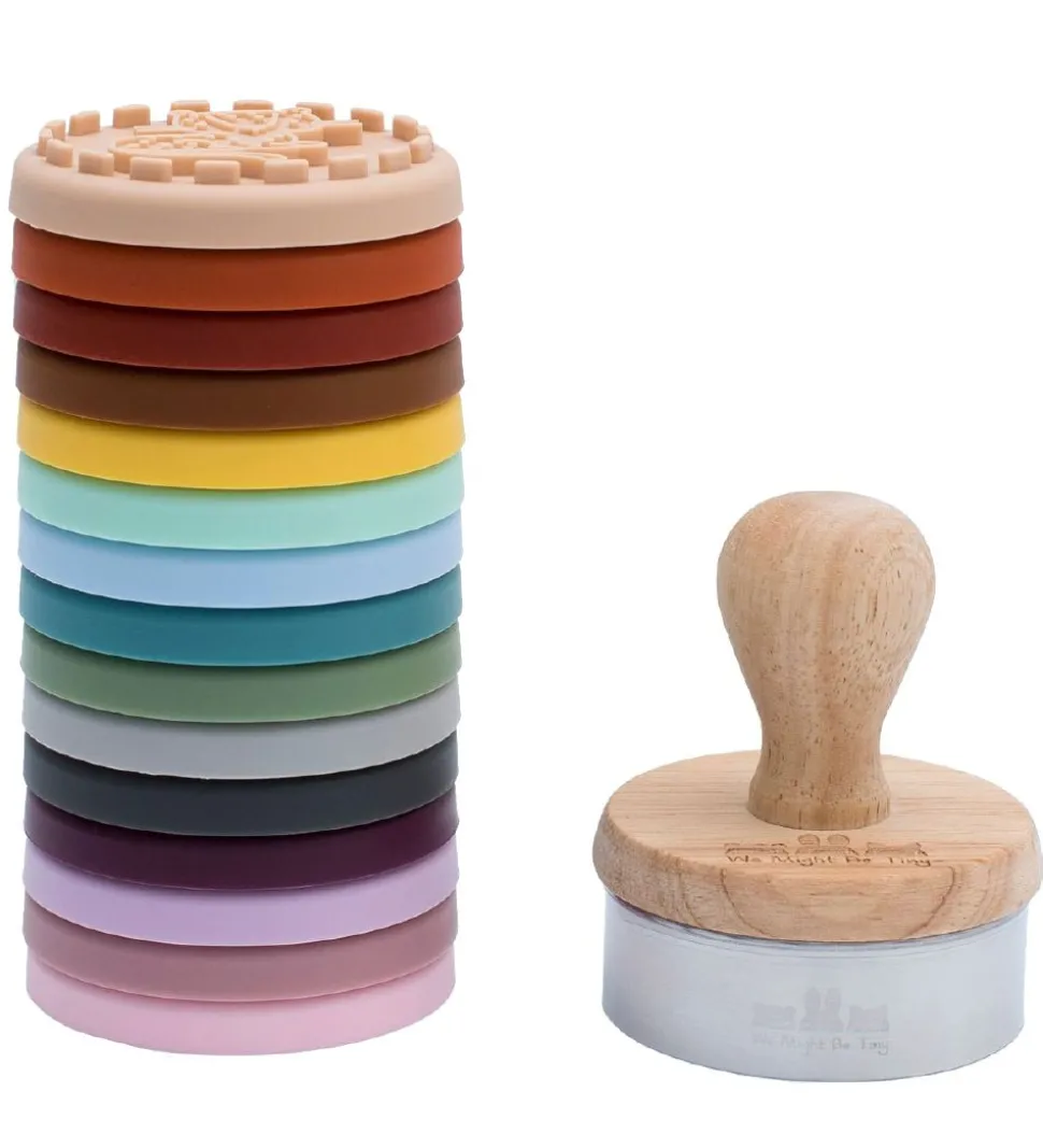 We Might Be Tiny Stempelsæt - 16 Dele - Silikone/Rustfri Stål -