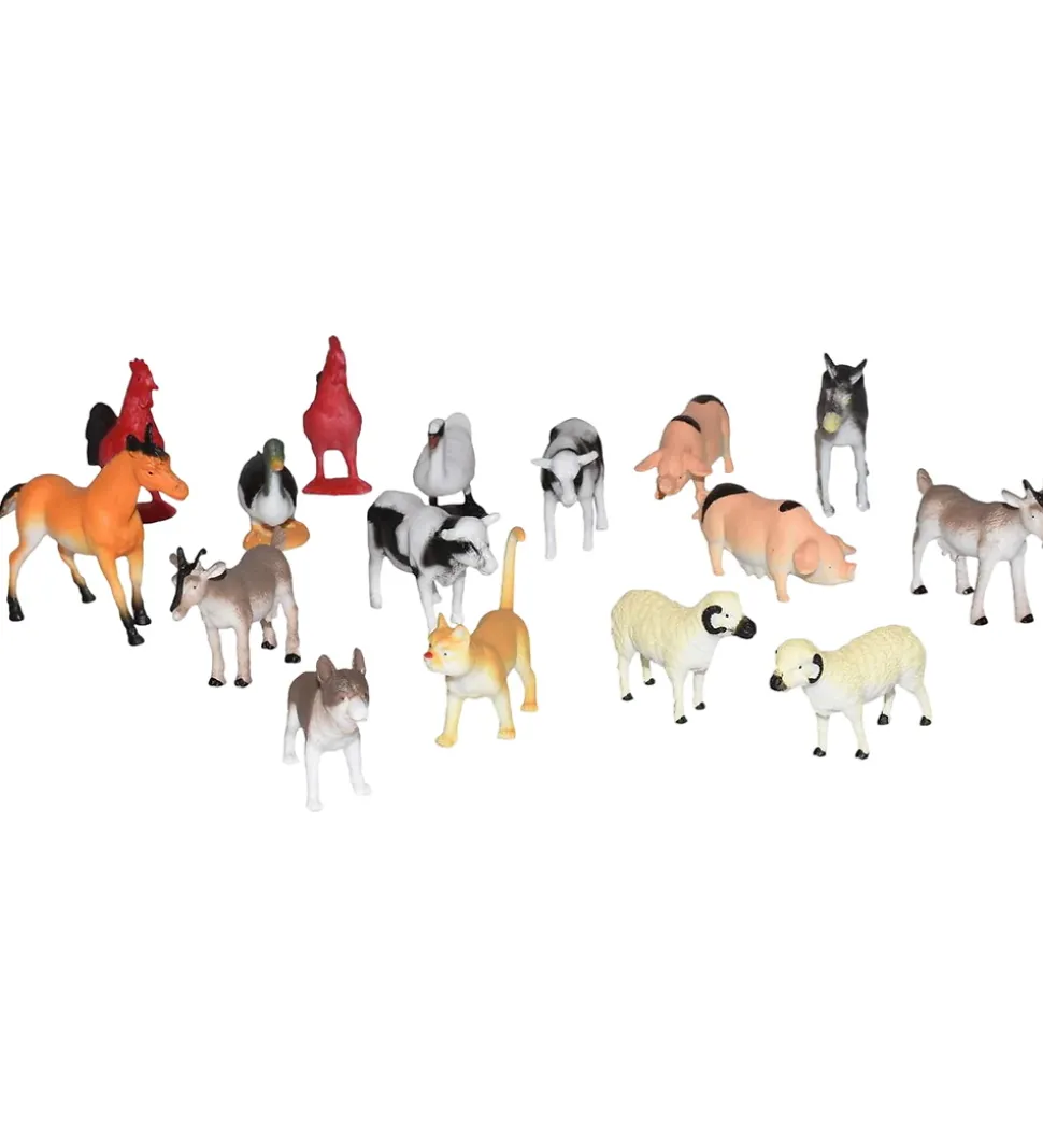 Wild Republic - Nature Tabe - 16 stk. Bondegårdsdyr