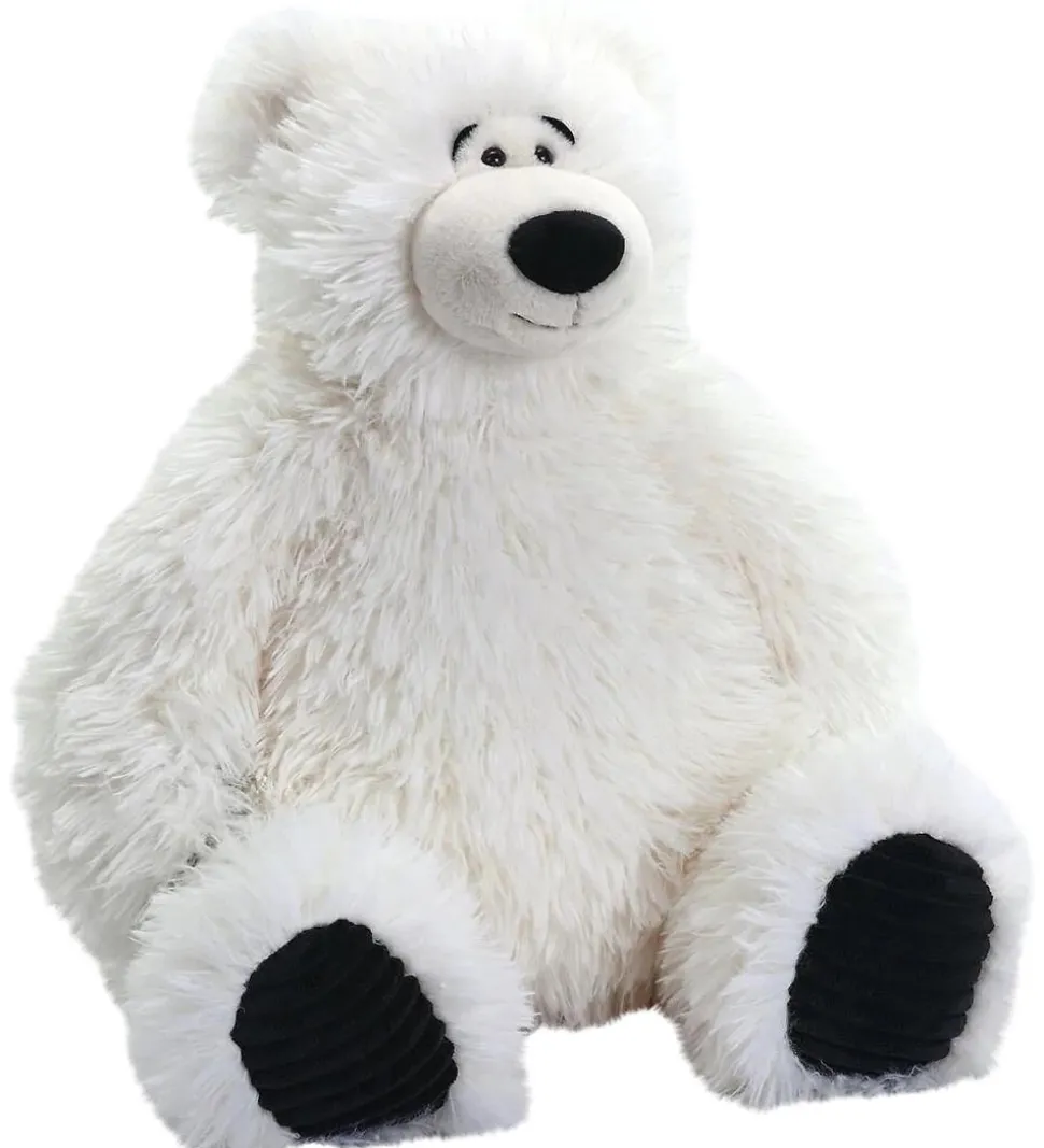 Wild Republic Bamse - 42 cm - Snuggleluvs - Isbjørn