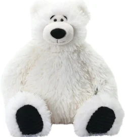Wild Republic Bamse - 42 cm - Snuggleluvs - Isbjørn
