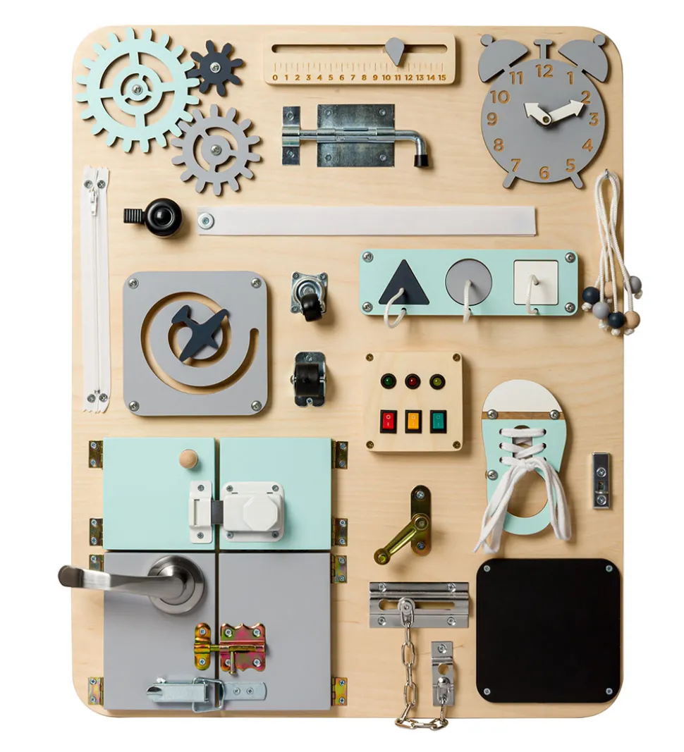 Woobiboo Woobiboard - Plus - Natural/Mint