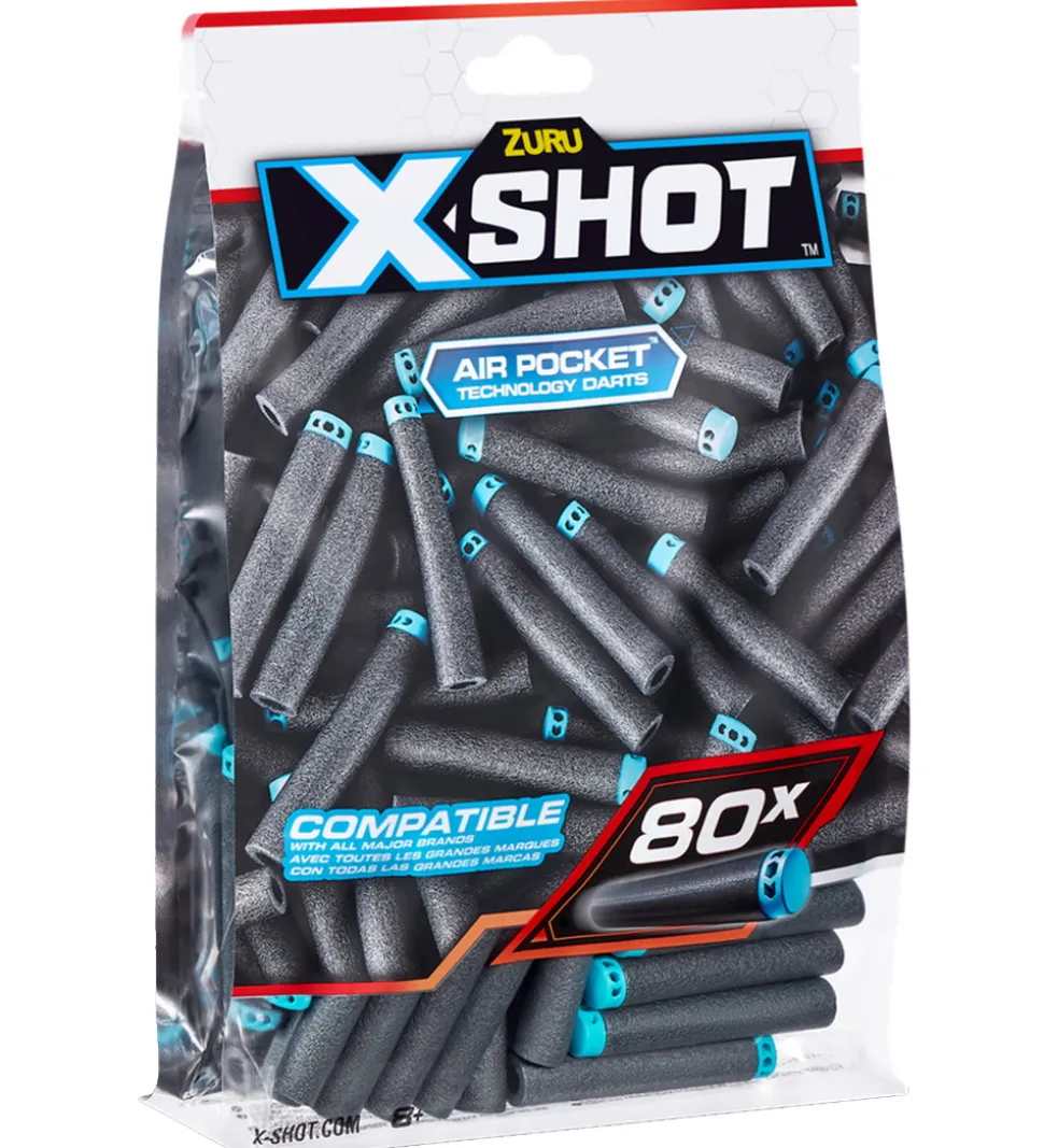 X-SHOT Skumpile - Excel - 80 stk. - Refill Pack
