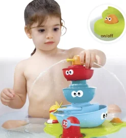Yookidoo Badelegetøj - 7 dele - Stack 'n' Spray Fountain