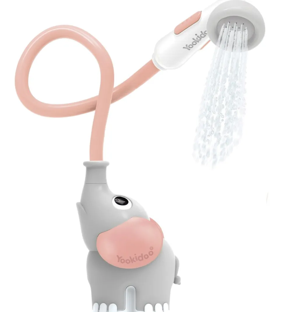 Yookidoo Badelegetøj - Elephant Baby Shower - Rosa